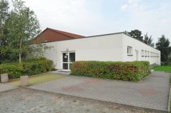 Sporthalle Mülsen St. Micheln Außenansicht